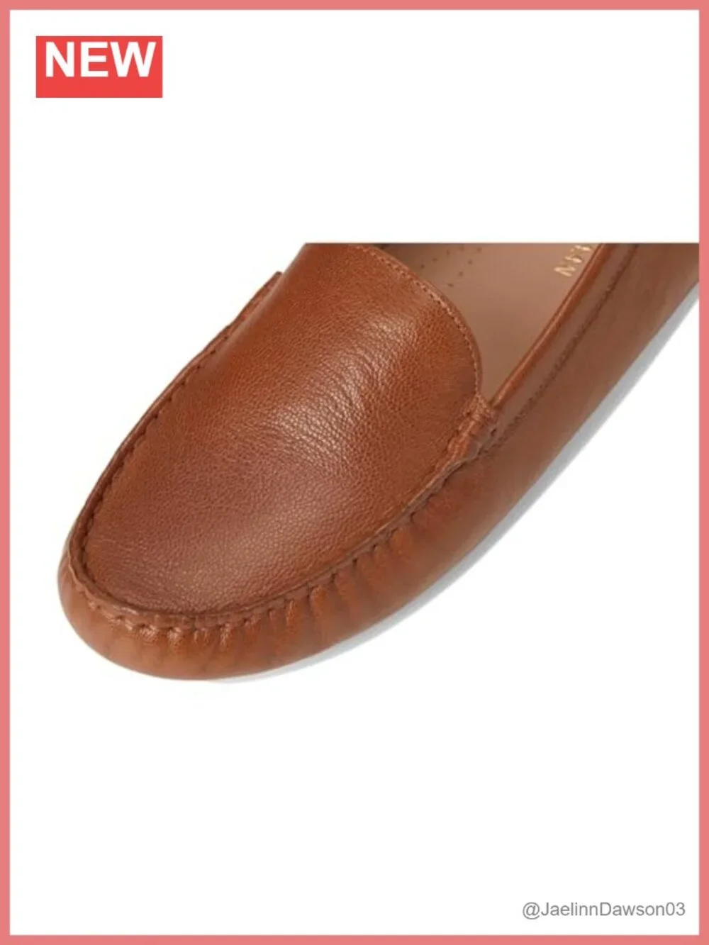 Cole Haan Women's Emmie Leather Driving Moc Loafers Slip-On Casual
